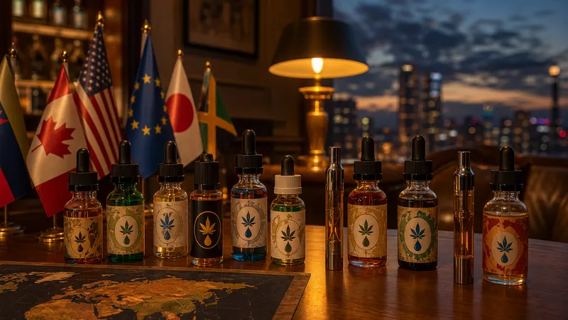 Comparaison Internationale De Le Liquide Thc